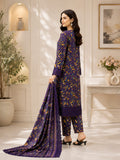 Purple Multi-Floral 3-Piece - Side View